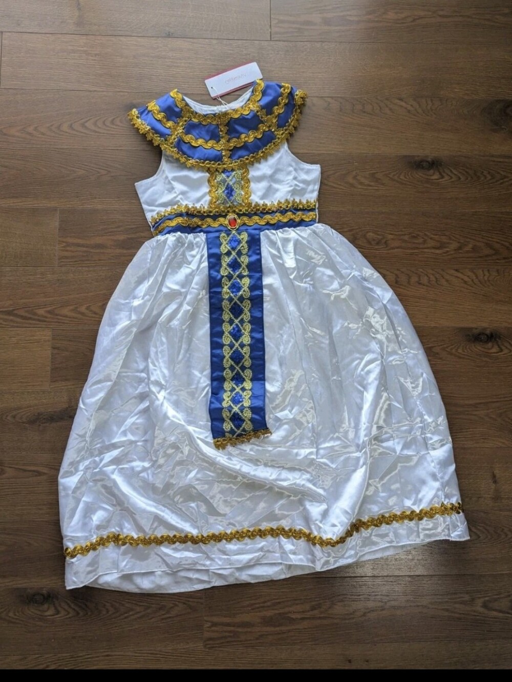 ReliBeauty Egyptian Queen Cleopatra 3 Piece Costume Girls Size 150 10 / 12 NWT - Picture 3 of 13
